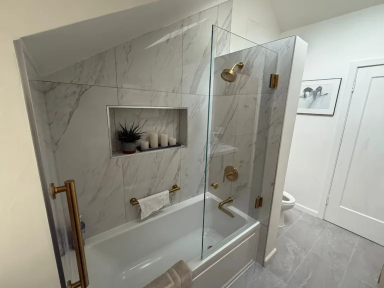 Bathroom remodeling project
