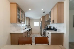Custom kitchen remodel by general construction services Seattle